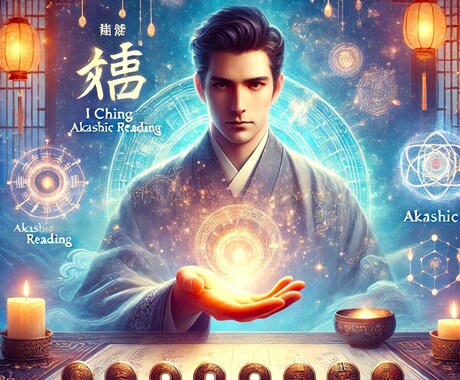 易や霊視リーディングであなたのお悩みを占います 仕事、結婚、転居、恋愛、家庭等へのアドバイスを致します イメージ1