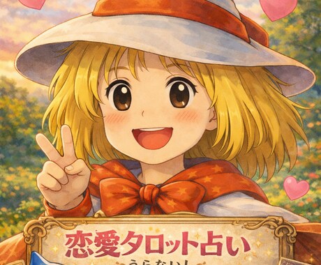 あなたの胸のうちに秘めた恋を占います 胸の中が晴れたらいいな。もしも、を占いません？ イメージ2