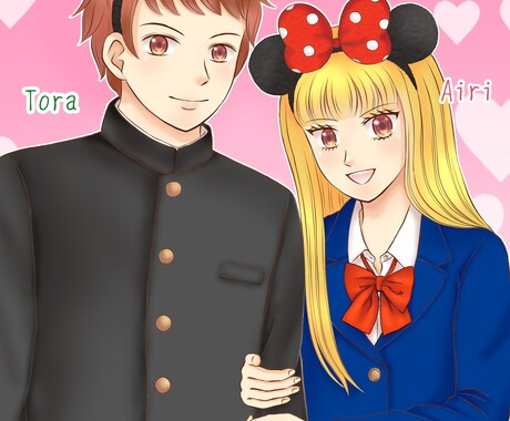少女漫画風のイラストお描きします 返信早めで丁寧に対応します。見積もり相談だけでもお気軽に。 イメージ2