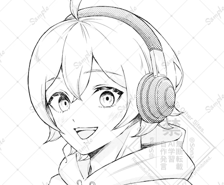商用可◎　マンガ調のイラストを制作します サムネイル･SNS用･1枚絵･グッズ用などのイラスト承ります イメージ1