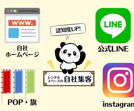レンタルスペースに特化したホームページ制作します 女子ウケする♪レンタルスペースのHP制作 イメージ2