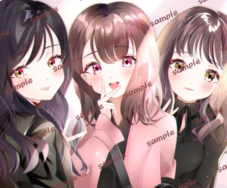 丁寧で可愛いイラスト、アイコン描きます 高クオリティの物を低コストで！なるべく早めに仕上げます☆ イメージ2