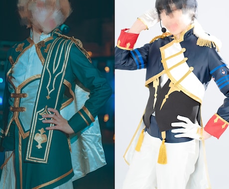 コスプレ衣装を製作します コスプレ、アーティスト写真など撮影用の衣装を製作いたします。 イメージ2