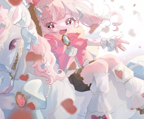 かわいいキャラクターイラスト描きます イメージ1