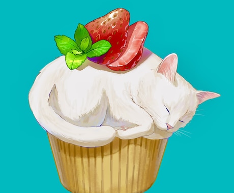 商用利用可！ポップでかわいい動物のイラスト描きます リアルだけど可愛い！アイコンや記念日、グッズ制作にぴったり！ イメージ2