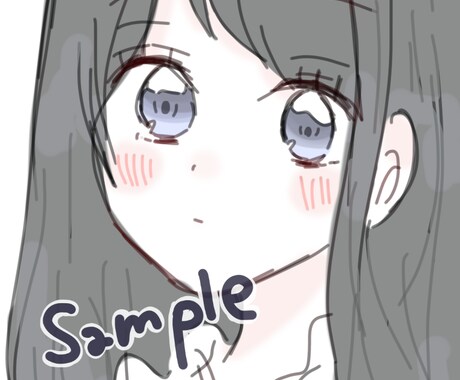 ゆるふわ〜なアイコンイラスト描きます お試し価格！SNS用アイコンなど、ご自由にお使いください！ イメージ1