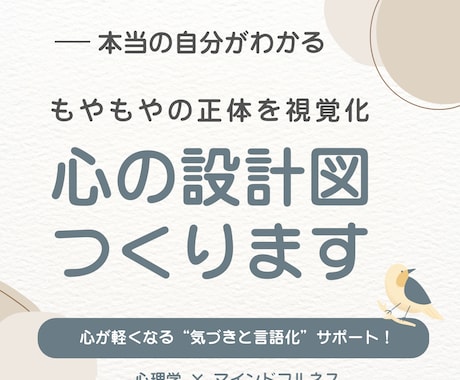あなたの心の設計図をつくります 心理学 × マインドフルネス3つの質問で核心が見える イメージ1