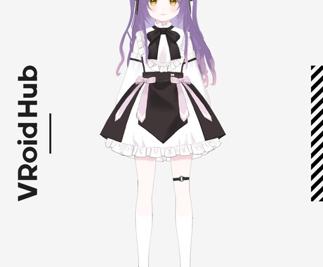 VRoidStudioでキャラクター描きます 安くて高クオリティを目指しています イメージ1