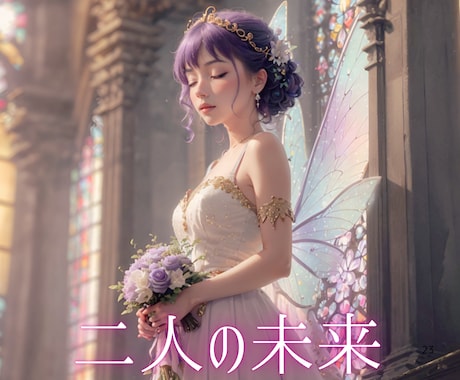 二人の未来♡霊感タロットで寄り添いながら占います ♡あなたの恋を応援♡そっと背中を押す言葉をお届けします イメージ1