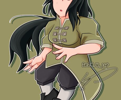 ご要望のイラストを描きます 線画のみ・モノクロ・フラットカラー・フルカラーも対応 イメージ2