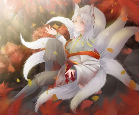 キャラクターの1枚絵を制作します 綺麗で素敵なあなただけのイラストをあなたにお届け！ イメージ2