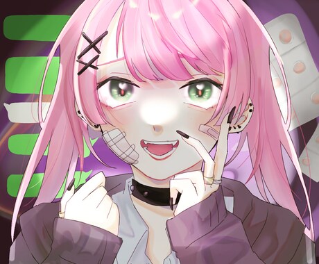 SNS用のイラスト、アイコンを描きます 貴方の為のイラスト描かせてください！ イメージ2