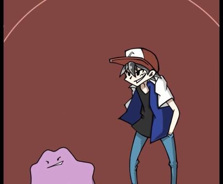 ポップなイラストを描きます 派手で目を引くイラストを描きます。 イメージ1
