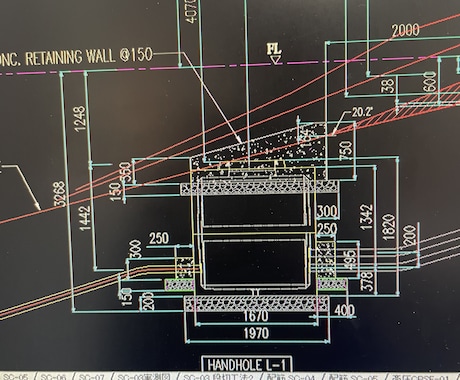 電気設備の設計図及び施工図の作成いたします いただいた図案を元にAutoCADに書き起こし作成いたします イメージ2
