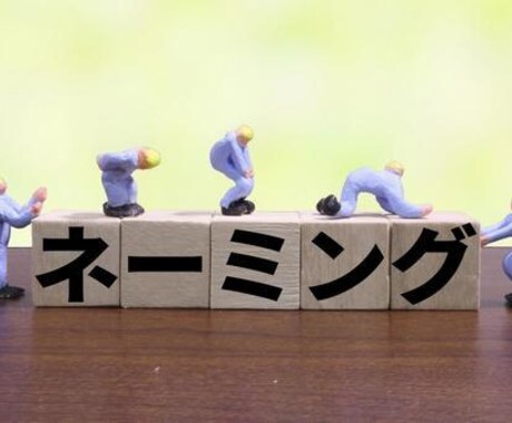 商品名などネーミングを【５案】提案します ブランド化を狙ったネーミングづくり イメージ1