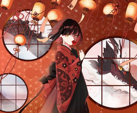 商用OK！中性的、ファンタジーイラストを制作します 先着残り8名様割引！アイコン、立ち絵、一枚絵など！ イメージ2