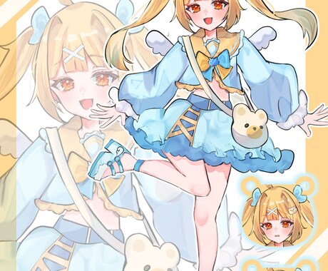 IRIAM(イリアム)向け立ち絵を制作します ver3での動作確認まで！料金一律で安心! イメージ1
