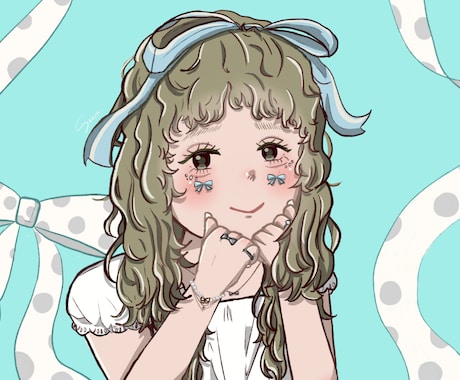 即日納品可！アイコン等に！ポップなイラスト描きます 早い納期とお財布に優しい価格でポップなイラストをご提供！ イメージ2
