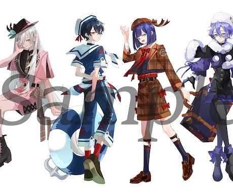 雰囲気のあるイラストを作成します ご希望の用途に合わせてイラストを作成致します˖ ࣪⊹ イメージ1