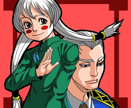 SNS等で使えるアイコンを作成致します 流行りの絵柄ではないものをお求めの方向けです。 イメージ2