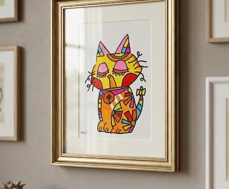 ビビットなカラフルイラスト描きます イメージ1