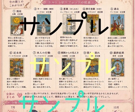 恋愛の悩みをタロットでやさしく読み解きます モヤモヤして疲れていませんか？そんな心に寄り添います❤️ イメージ2