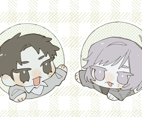 デフォルメ立ち絵描きます イメージ1