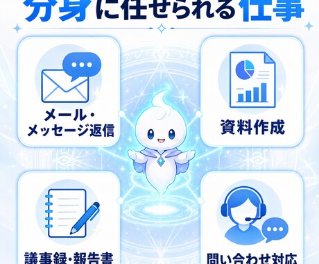 分身の魔法：AIに仕事を任せる仕組み作ります 年200回の研修を正社員1人で回している魔法を使いませんか？ イメージ2