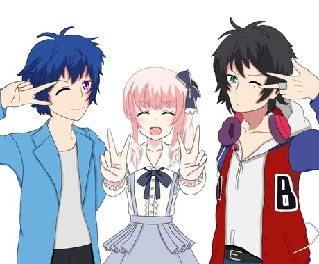 アニメ、ゲーム、Vチューバーを描いてます イラストレーターで、Twitterのアイコンイラスト。 イメージ2