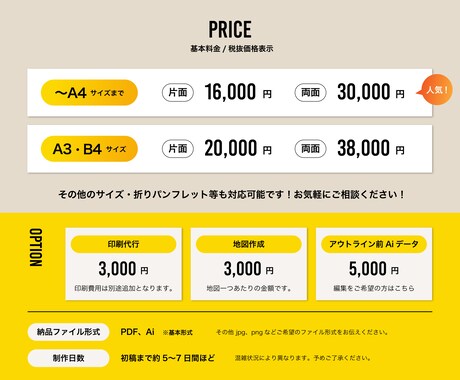 伝わる・目を惹く！温かみのあるチラシを作成します 皆様のご要望を元に、寄り添いながら丁寧に対応します。 イメージ2