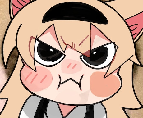 格安！アイコン、似顔絵、イラスト描きます アイビスペイントにて理想のキャラデザ描きます！動画の挿絵◎ イメージ2
