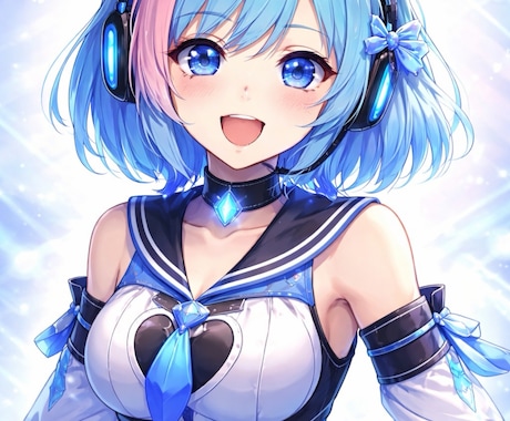 VTuキャラクターデザ制作します高品質修正対応ます オリジナルキャラクターデザイン制作します｜ペアなども出来ます イメージ2