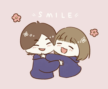 ゆるかわなミニキャラを描きます シンプルでかわいいミニキャラが得意です！ イメージ1