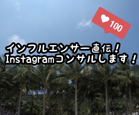 インフルエンサー直伝！あなたのインスタ大きくします イメージ1