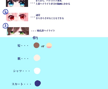 女の子のアイコン作成いたします Twitter等のSNS、TRPG等のアイコンに イメージ2