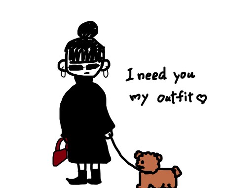 個性的で印象に残る全身イラストを提供します SNSアイコンや名刺のオリジナルイラストを作成します イメージ2