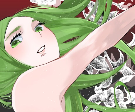ご用途に合わせてイラスト制作致します SNS用アイコン、動画用、一枚絵、表紙、歌ってみたなど イメージ2