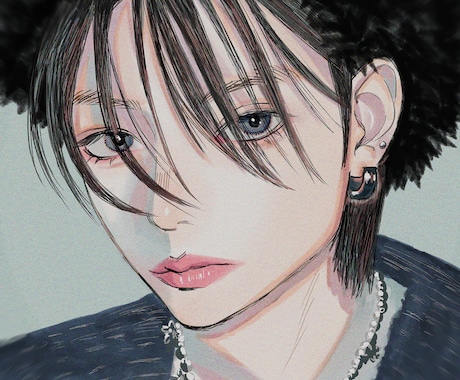 K-POPアイドル少女漫画風似顔絵を描きます あなたの推しみたいに！主役にさせます✮*｡ﾟ イメージ2
