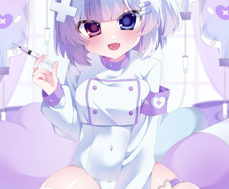 女の子イラスト描きます VTuber活動イラストからデフォルメイラストも！ イメージ2