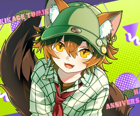 キャラクターイラストを制作します ゲーム制作や、TRPG、配信等の活動などにご活用いただけます イメージ2