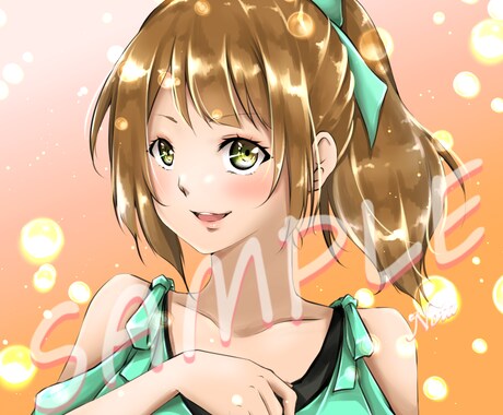 ツヤのある綺麗系のイラストお描き致します SNS用のアイコン制作等承ります イメージ2