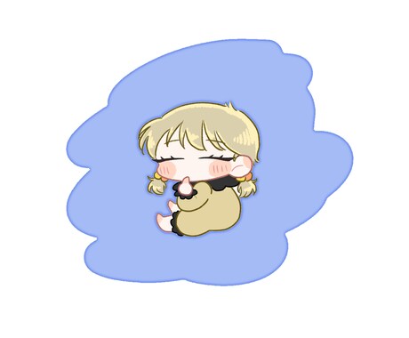 量産！赤ちゃん化イラスト描きます 可愛い赤ちゃんが指を咥えてこっちを見ています♡ イメージ2