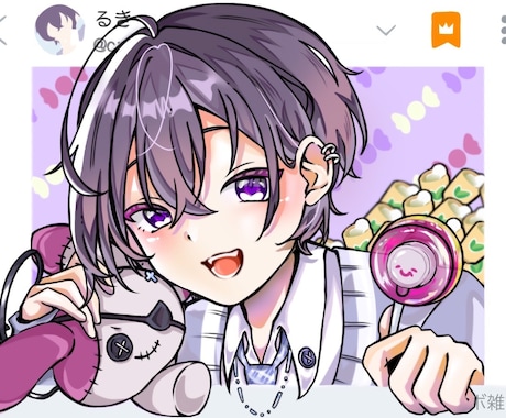 あなたに合ったイラストお届けします あなたのお気に入りのイラストになるまで修正させていただきます イメージ2