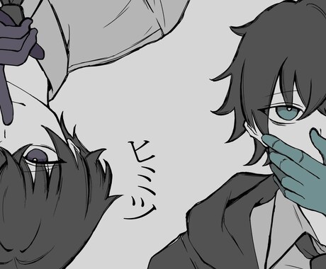 MV向け人物メインの静かな空気感の一枚絵を描きます MV／CDジャケット／本の挿絵など イメージ1