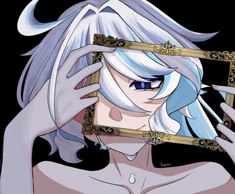 世界観を重視した目を引くイラスト制作します サムネイラストからsnsアイコン観賞用1枚絵描きます！ イメージ2