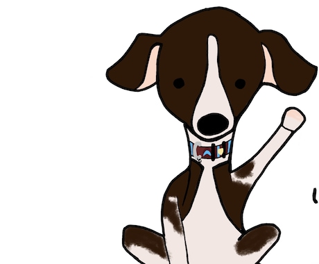 犬以外にもなんでもアイコンにできます たった一つのかわいい雰囲気のイラストをアイコンにしませんか？ イメージ2