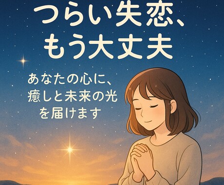 失恋から立ち直れるよう、幸せ導きます 辛い気持ちから脱却する、開運鑑定！ イメージ1