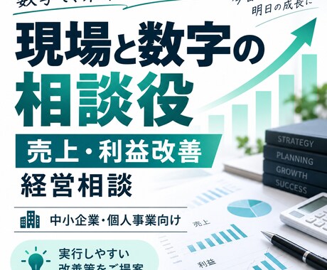 中小企業の利益改善・経営相談をしまます 現場と数字の両面から利益が残る仕組みを提案します イメージ1