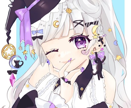 あなただけの可愛いSNS用アイコンを制作します イメージ1