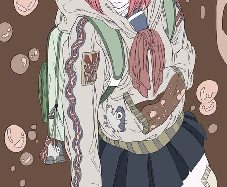 イラストの制作します 雰囲気を大事にしたイラスト制作！！ イメージ2
